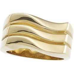 14K Yellow Gold Metal Fashion Ringyellow 