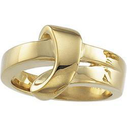 14K Yellow Gold Metal Fashion Ringyellow 