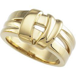 14K Yellow Gold Metal Fashion Ringyellow 