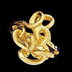 14K Yellow Gold Metal Fashion Ringyellow 