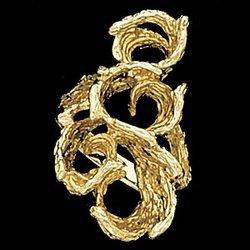 14K Yellow Gold Metal Fashion Ringyellow 