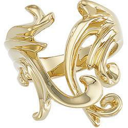 14K Yellow Gold Metal Fashion Ringyellow 