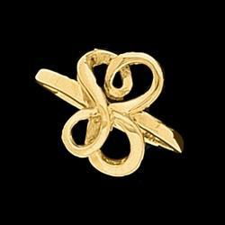 14K Yellow Gold Metal Fashion Ringyellow 