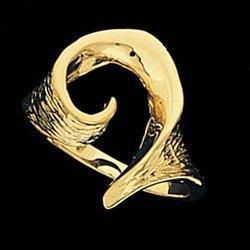 14K Yellow Gold Metal Fashion Ringyellow 