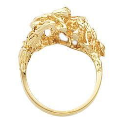 14K Yellow Gold Metal Fashion Ringyellow 