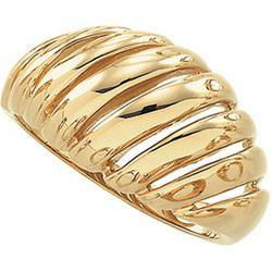 14K Yellow Gold Metal Fashion Ringyellow 