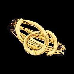 14K Yellow Gold Metal Fashion Ringyellow 