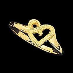 14K Yellow Gold Metal Fashion Ringyellow 