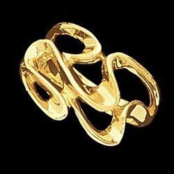 14K Yellow Gold Metal Fashion Ringyellow 