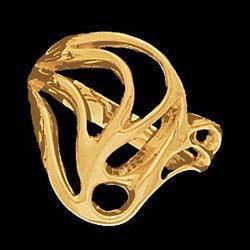 14K Yellow Gold Metal Fashion Ringyellow 