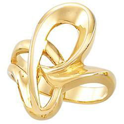 14K Yellow Gold Metal Fashion Ringyellow 