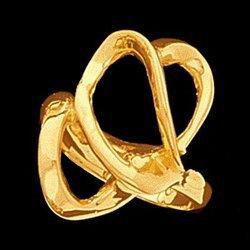 14K Yellow Gold Metal Fashion Ringyellow 