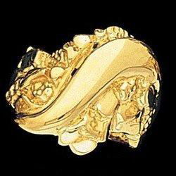 14K Yellow Gold Metal Fashion Ringyellow 