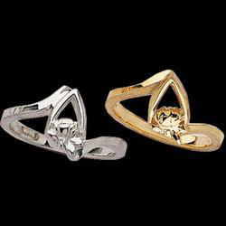 10K Yellow Gold Memorial Tear Ringyellow 