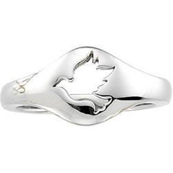 14K Yellow Gold Dove Ringyellow 