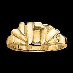 14K Yellow Gold Chai Ringyellow 