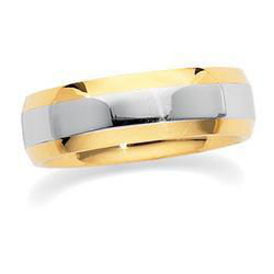 Platinum & 18K Yellow Gold Design Bandplatinum 
