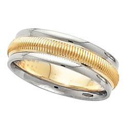 Platinum & 18K Yellow Gold Design Bandplatinum 