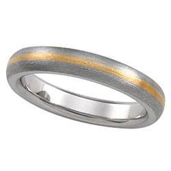 Platinum & 18K Yellow Gold Design Bandplatinum 