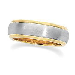 Platinum & 18K Yellow Gold Design Bandplatinum 