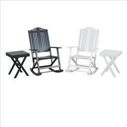 Cambridge Folding Rocker - Whitecambridge 