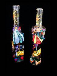 Beach Party Design - Hand Painted - All Purpose 16 oz. and V Bottles with pour spoutsbeach 