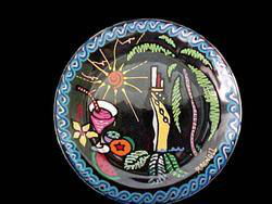 Kismet Cruise Design - Hand Painted - Dinner/Display Plate - 10 inch diameterkismet 