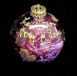 Colorful Thanks Design - Hand Painted - Heavy Glass Ornament - 2.75 inch diameter.colorful 