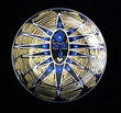 Egyptian Princess Design - Hand Painted - Platter/Serving Plate - 13 inch diameter