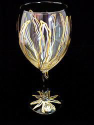 Enchantment Design - Hand Painted - Grande Wine - 16 oz..enchantment 