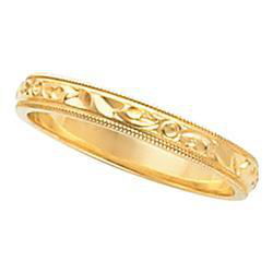 14K Yellow Gold Design Bandyellow 