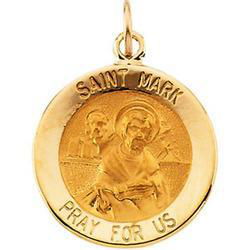 14K Yellow Gold St. Mark Medalyellow 