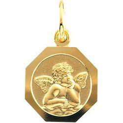 14K Yellow Gold Angel Pendantyellow 
