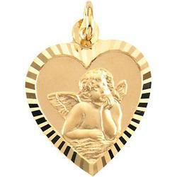 14K Yellow Gold Angel Pendantyellow 