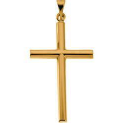 14K Yellow Gold Cross Pendantyellow 
