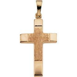 14K Yellow Gold Cross Pendantyellow 