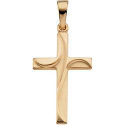 14K Yellow Gold Cross Pendantyellow 