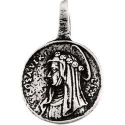 Sterling Silver St. Rose Of Lima Pendantsterling 