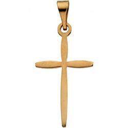14K Yellow Gold Cross Pendantyellow 