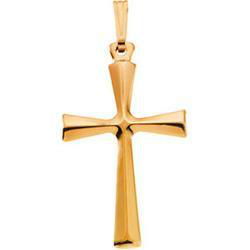 14K Yellow Gold Cross Pendantyellow 