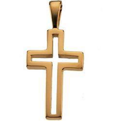14K Yellow Gold Cross Pendantyellow 
