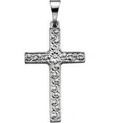 Platinum Cross Pendantplatinum 