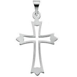 Platinum Cross Pendantplatinum 