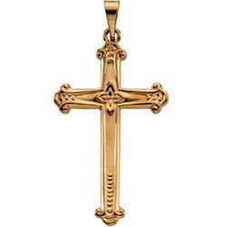 14K Yellow Gold Cross Pendantyellow 