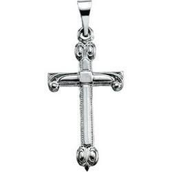 Platinum Cross Pendantplatinum 