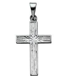 Platinum Cross Pendantplatinum 