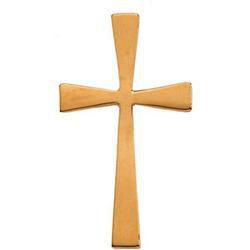 14K Yellow Gold Cross Pendantyellow 