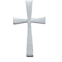 14K White Gold Cross Pendantwhite 