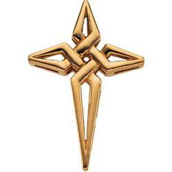 14K Yellow Gold Cross Pendantyellow 