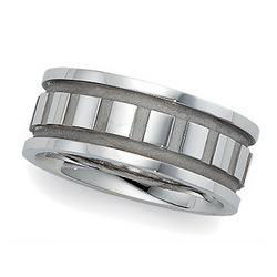 14K White Gold Design Bandwhite 